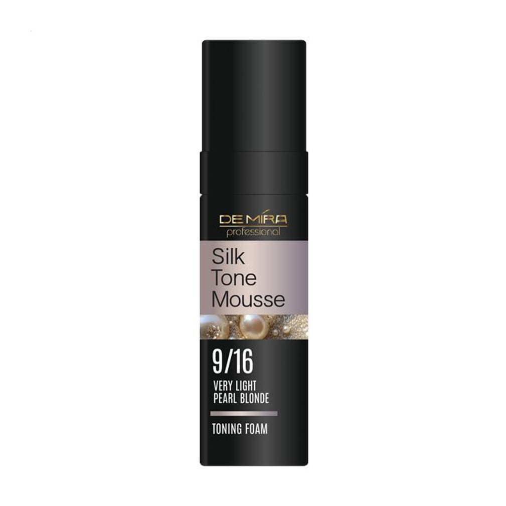 Тонувальна пінка для волосся DeMira Professional Silk Tone Mousse 9/16 Very Light Pearl Blonde, 120 мл