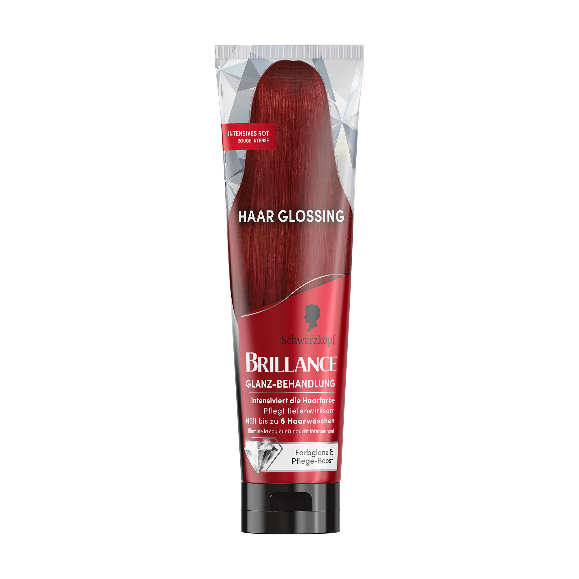 Тонувальний бальзам Brillance Hair Gloss Спекотний червоний, 150 мл