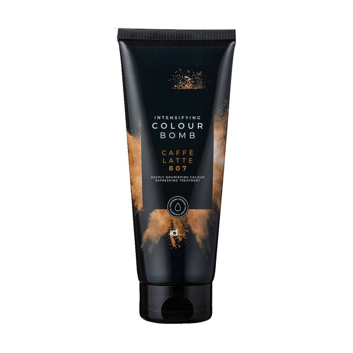 Тонувальний бальзам для волосся IdHair Intensifying Colour Bomb 807 Caffe Latte, 200 мл