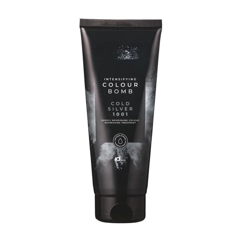 Тонувальний бальзам для волосся IdHair Intensifying Colour Bomb 1001 Cold Silver, 200 мл