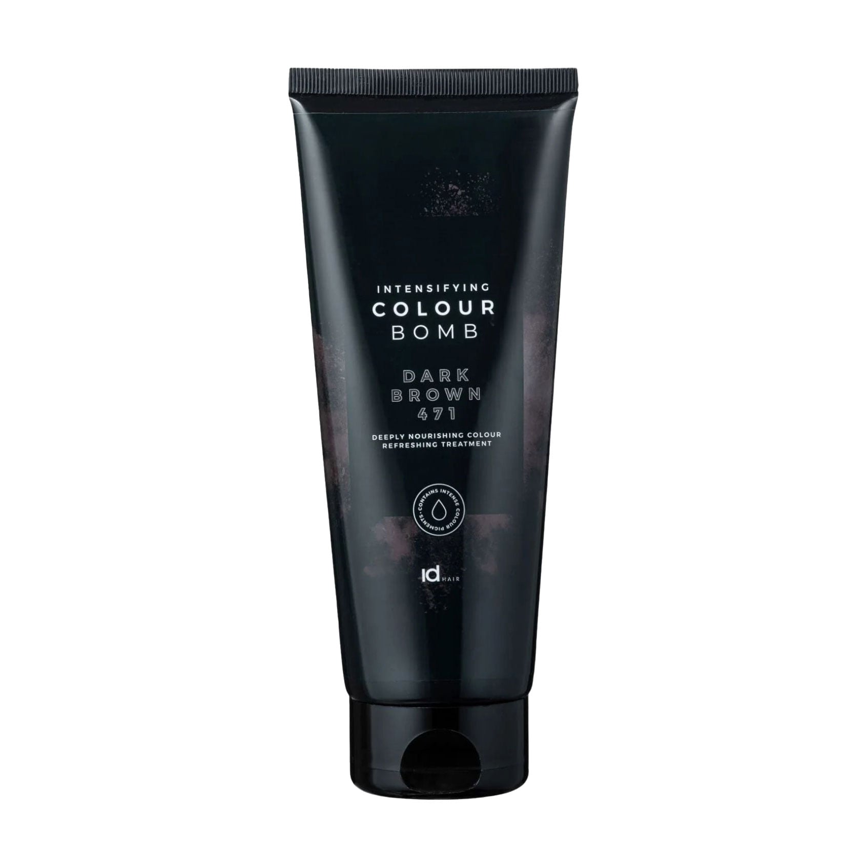 Тонувальний бальзам для волосся IdHair Intensifying Colour Bomb 471 Dark Brown, 200 мл