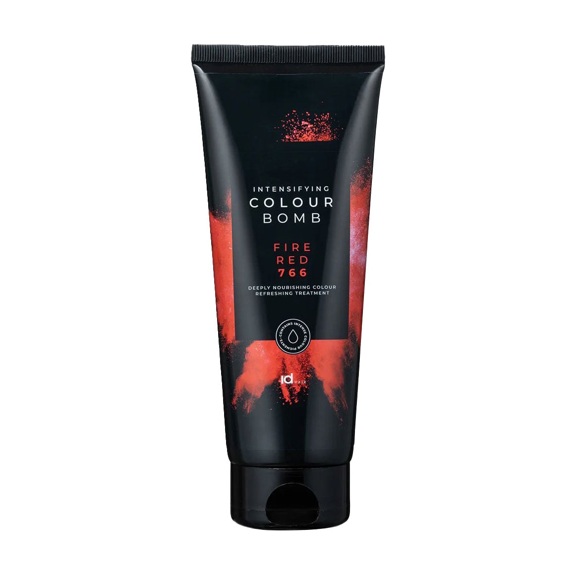Тонувальний бальзам для волосся IdHair Intensifying Colour Bomb 766 Fire Red, 200 мл