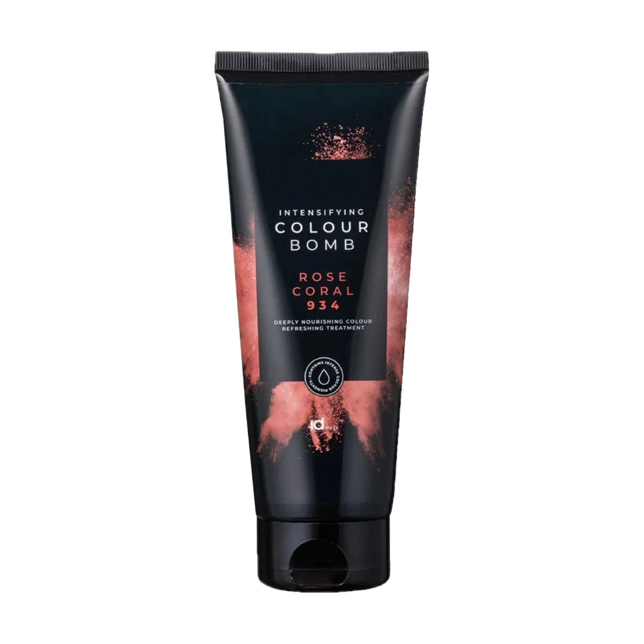 Тонувальний бальзам для волосся IdHair Intensifying Colour Bomb 934 Rose Coral, 200 мл