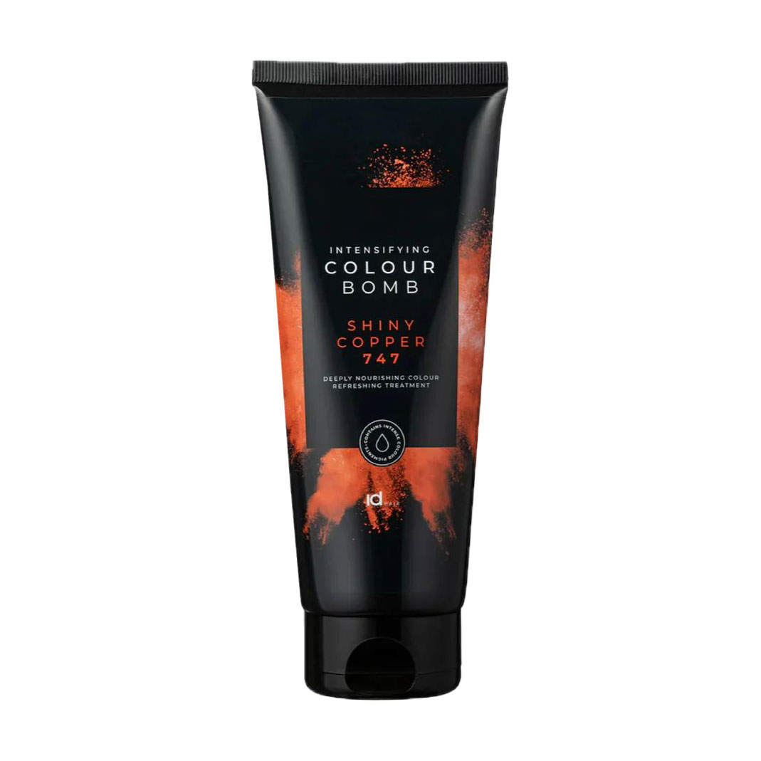 Тонувальний бальзам для волосся IdHair Intensifying Colour Bomb 747 Shiny Copper, 200 мл