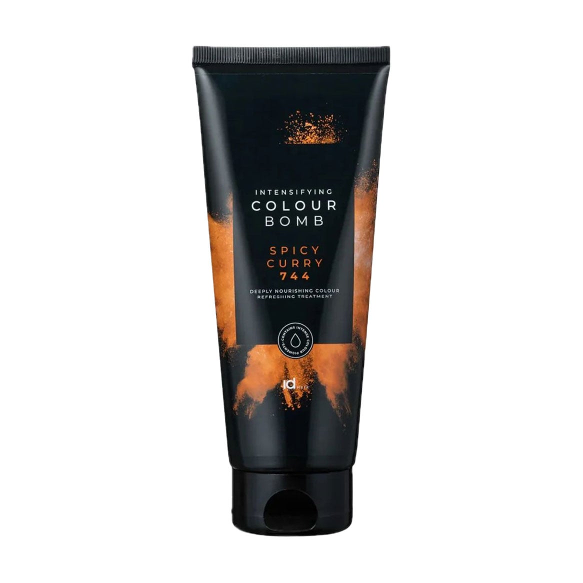 Тонувальний бальзам для волосся IdHair Intensifying Colour Bomb 744 Spicy Curry, 200 мл