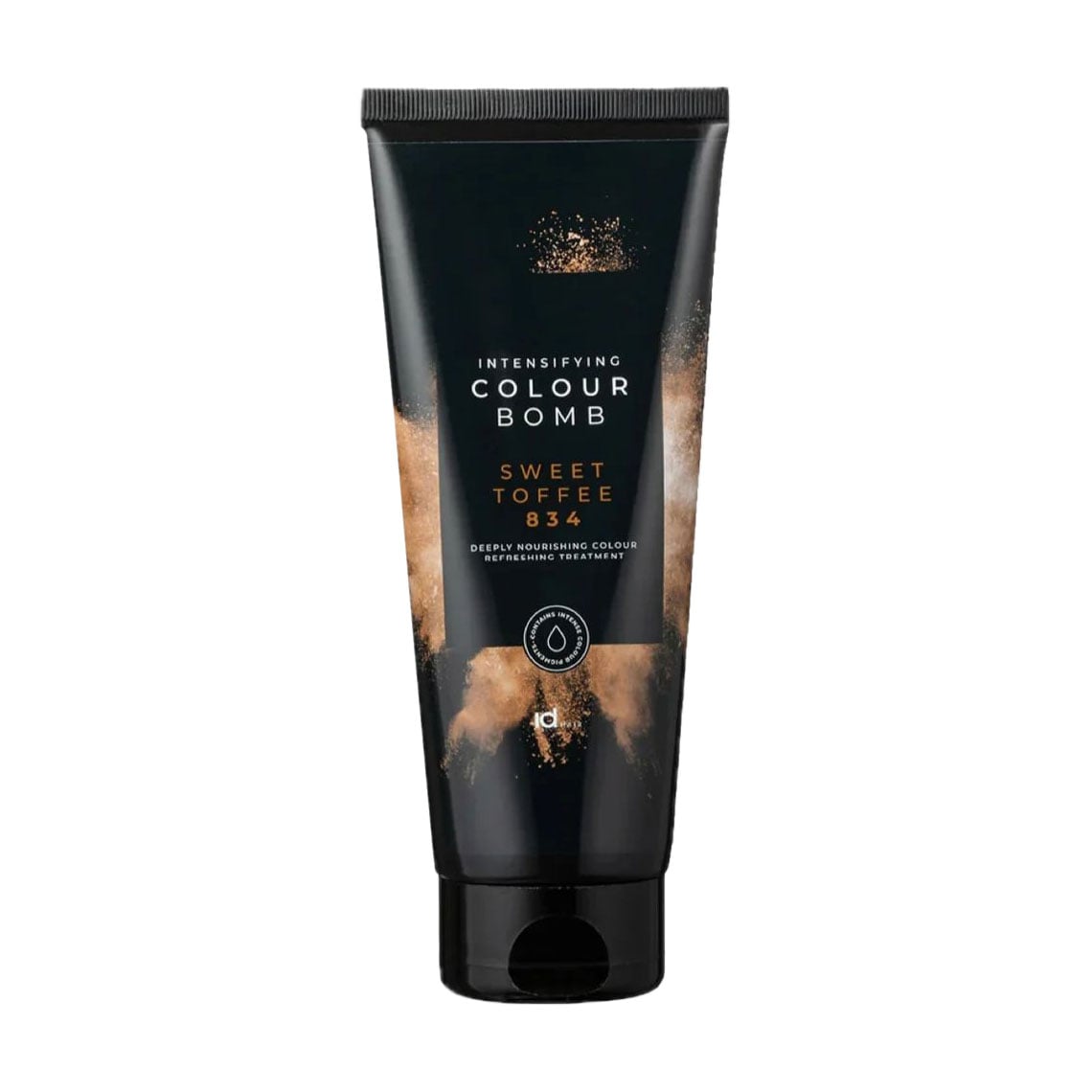 Тонувальний бальзам для волосся IdHair Intensifying Colour Bomb 834 Sweet Toffee, 200 мл