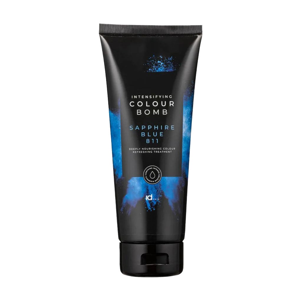 Тонувальний бальзам для волосся IdHair Intensifying Colour Bomb 811 Sapphire Blue, 200 мл
