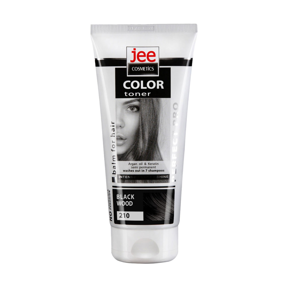 Тонувальний бальзам для волосся Jee Cosmetics Color Toner Balm 210 Black Wood, 150 мл