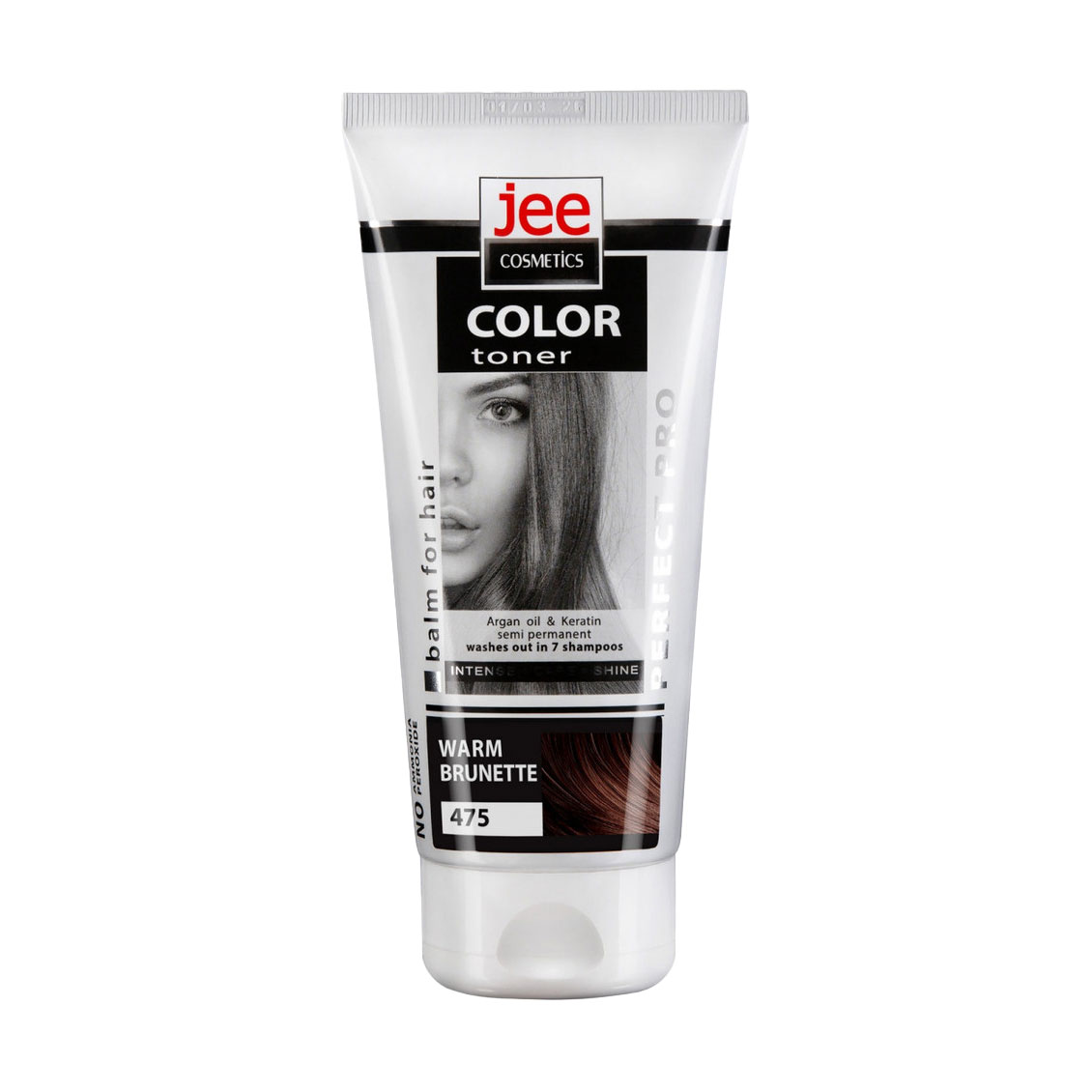 Тонувальний бальзам для волосся Jee Cosmetics Color Toner Balm 475 Warm Brunette, 150 мл