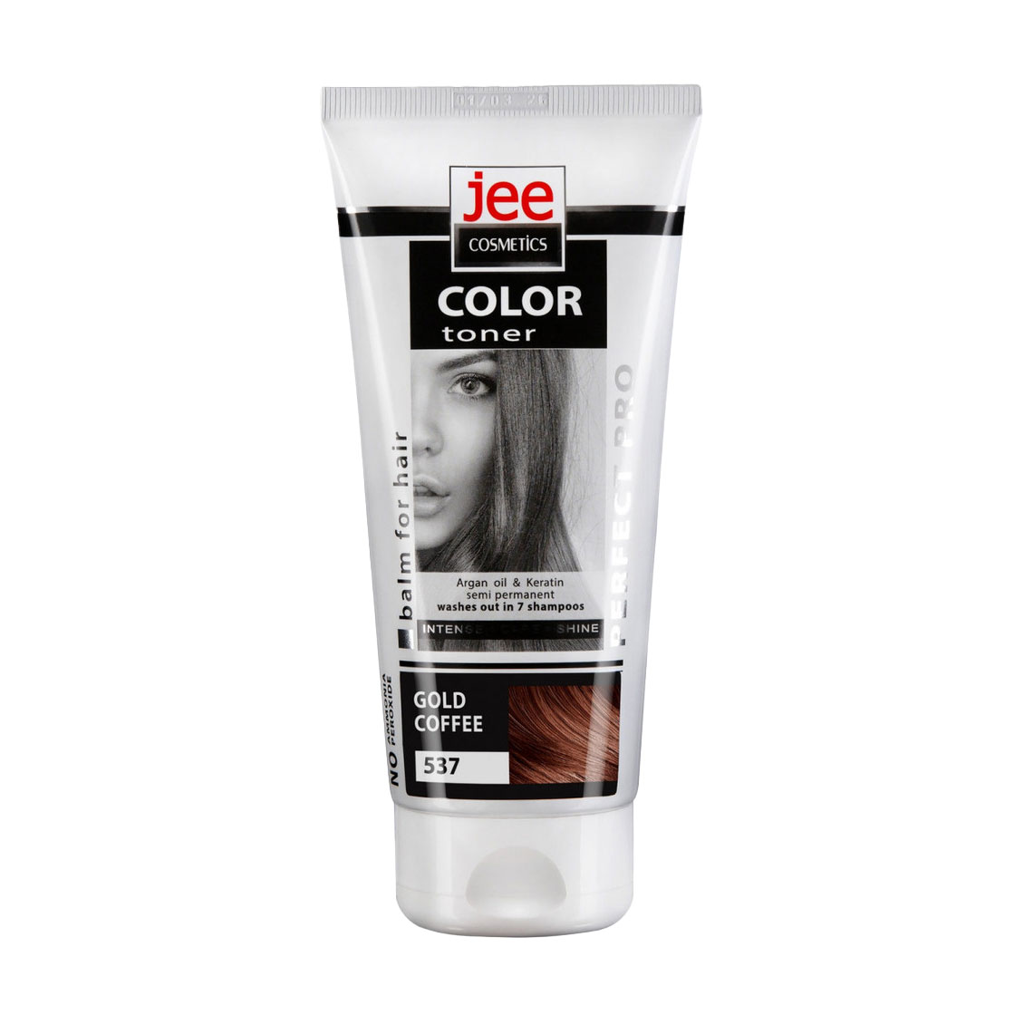 Тонувальний бальзам для волосся Jee Cosmetics Color Toner Balm 537 Gold Coffee, 150 мл