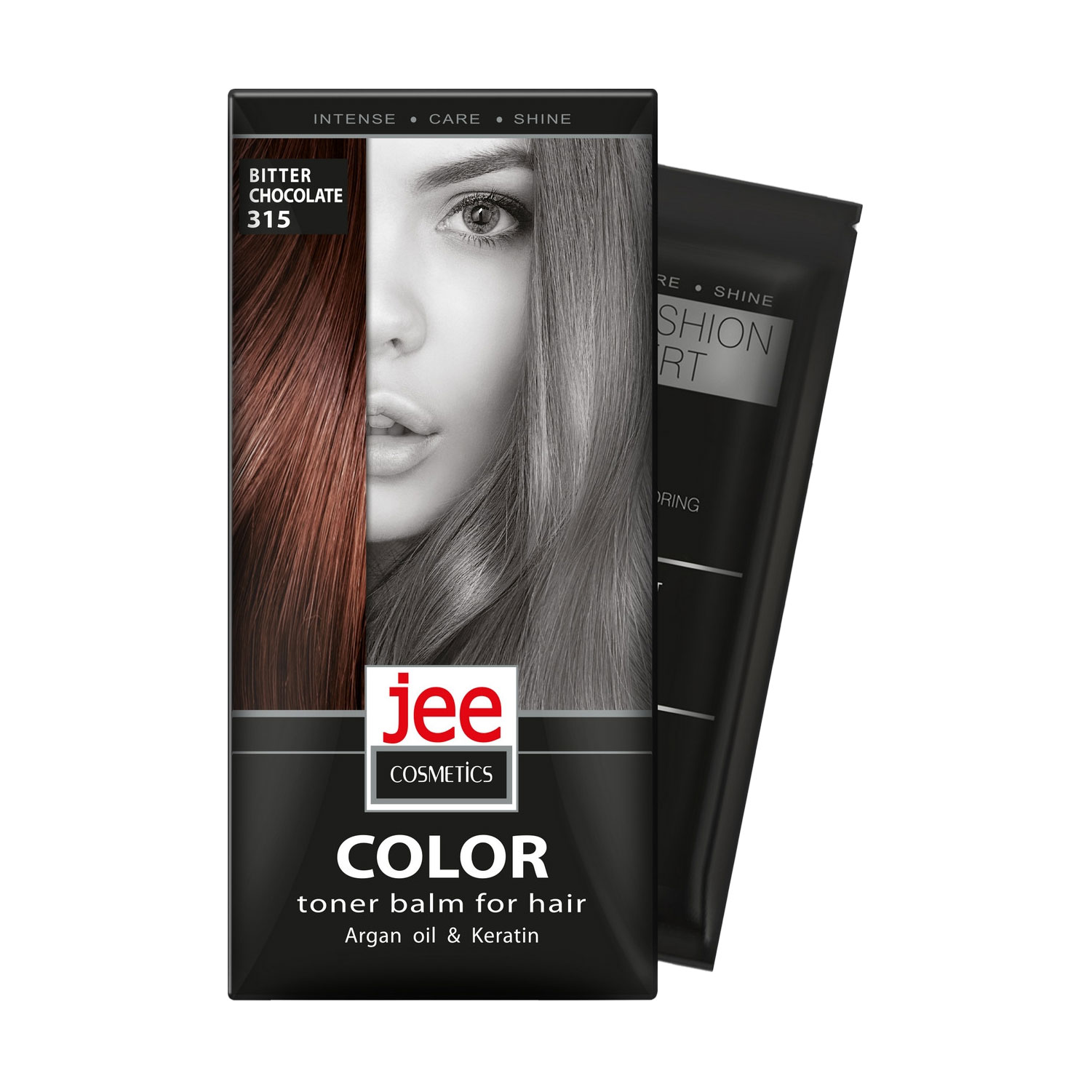 Тонувальний бальзам для волосся Jee Cosmetics Color Toner Balm 315 Bitter Chocolate, 30 мл