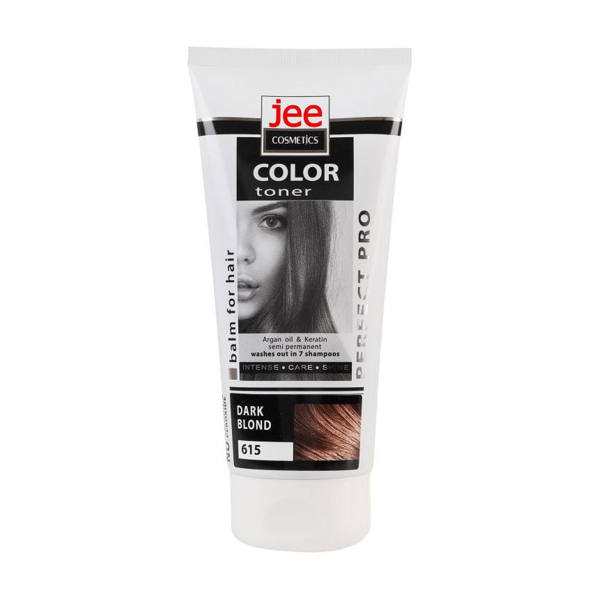 Тонувальний бальзам для волосся Jee Cosmetics Color Toner Balm 615 Dark Blond, 150 мл