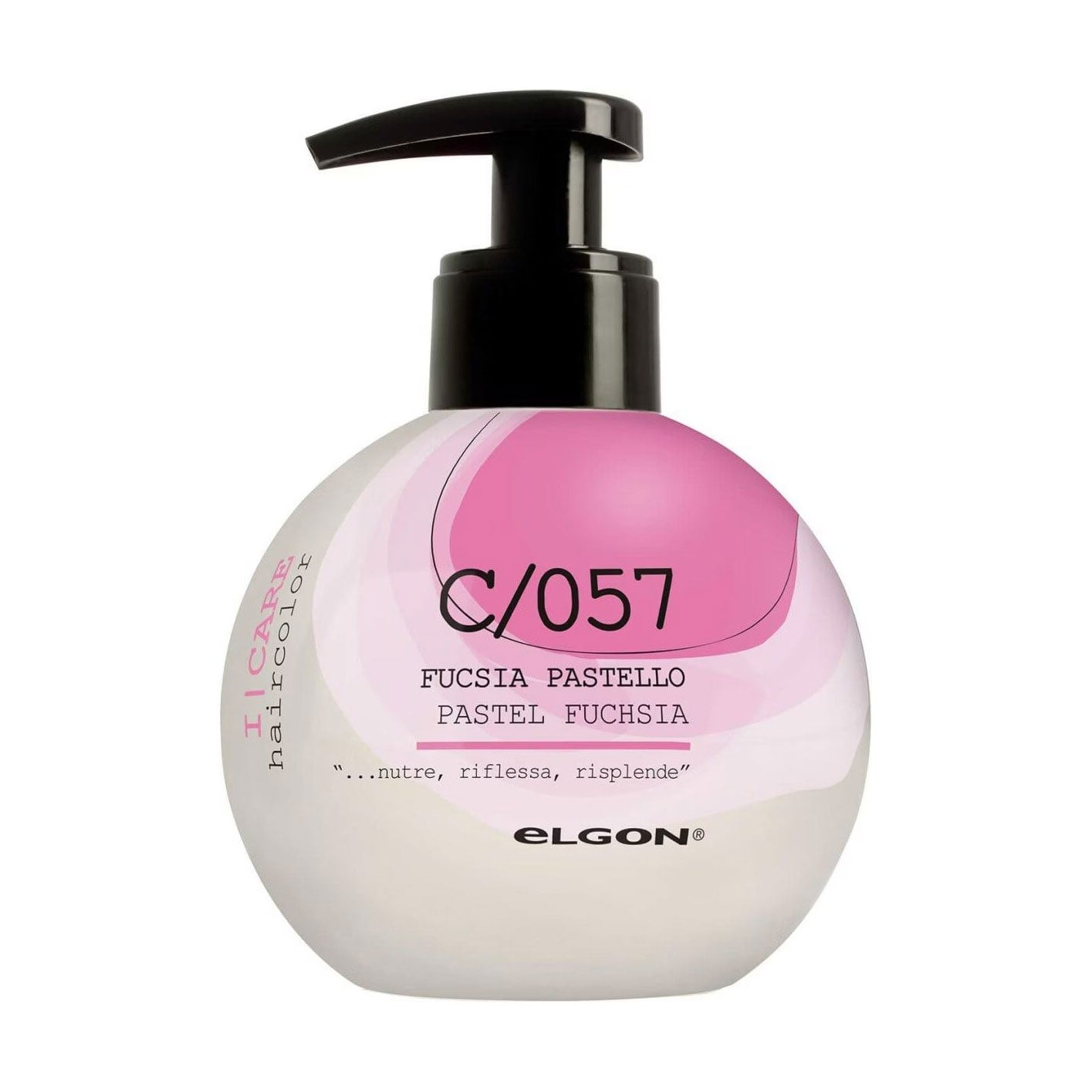 Тонувальний кондиціонер для волосся Elgon I-Care Coloring Conditioner C/057 Pastel Fuchsia, 200 мл