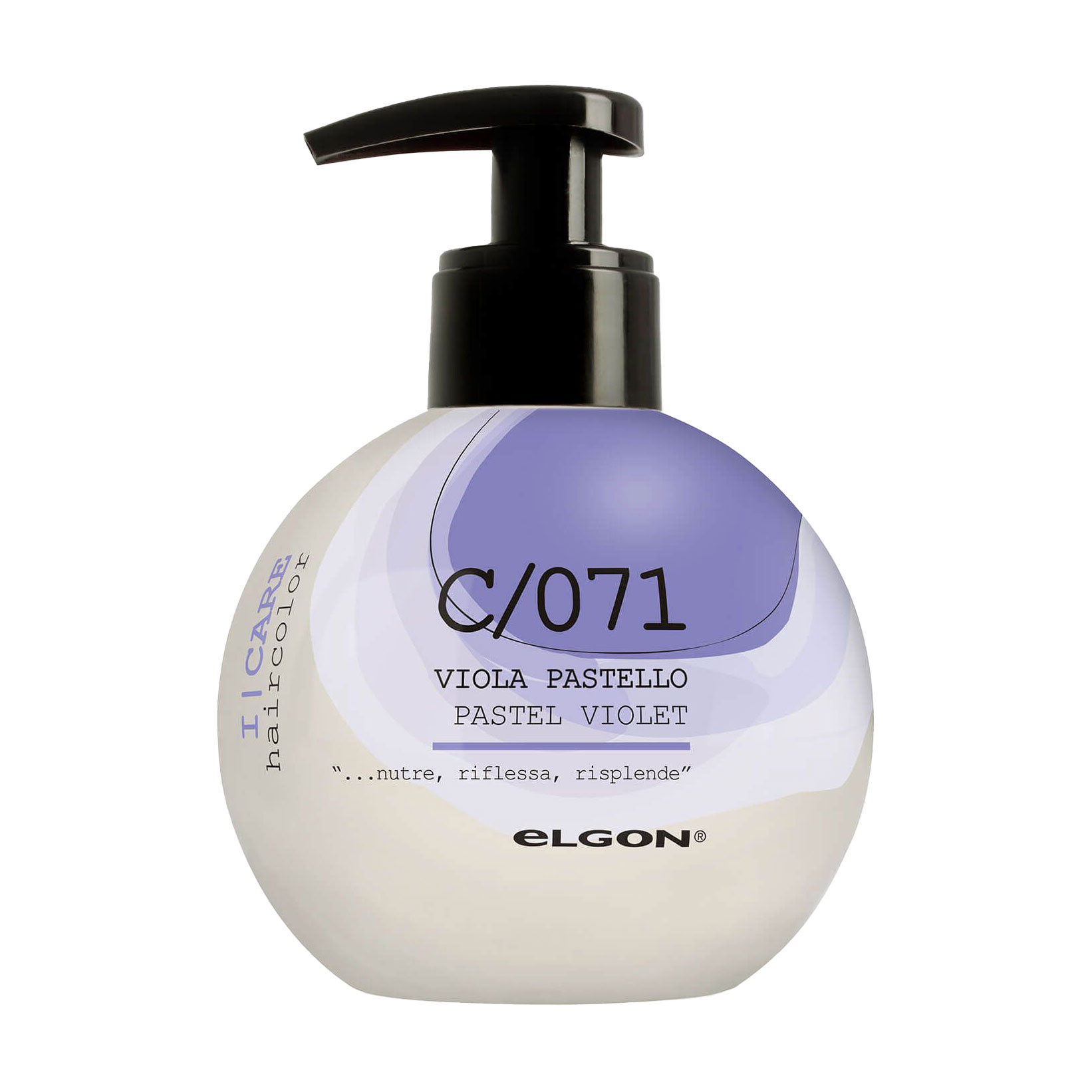 Тонувальний кондиціонер для волосся Elgon I-Care Coloring Conditioner C/071 Pastel Violet, 200 мл