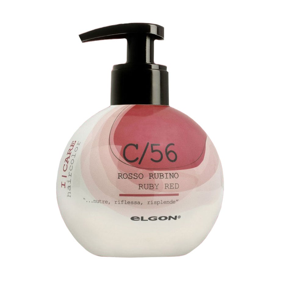 Тонувальний кондиціонер для волосся Elgon I-Care Coloring Conditioner C/56 Ruby Red, 200 мл