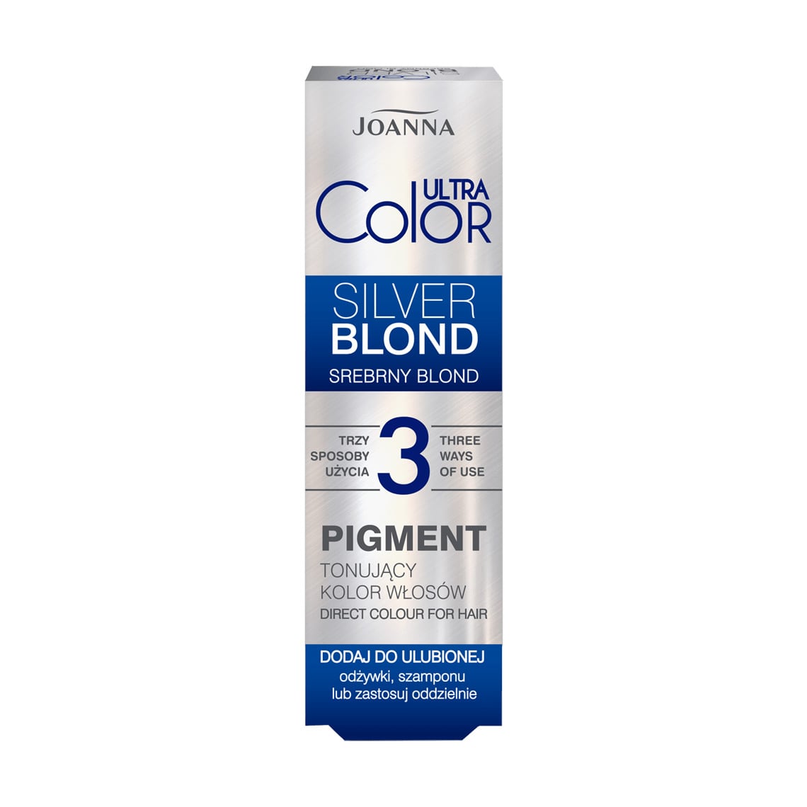 Тонувальний пігмент для волосся Joanna Ultra Color Pigment Silver Blond, 100 мл