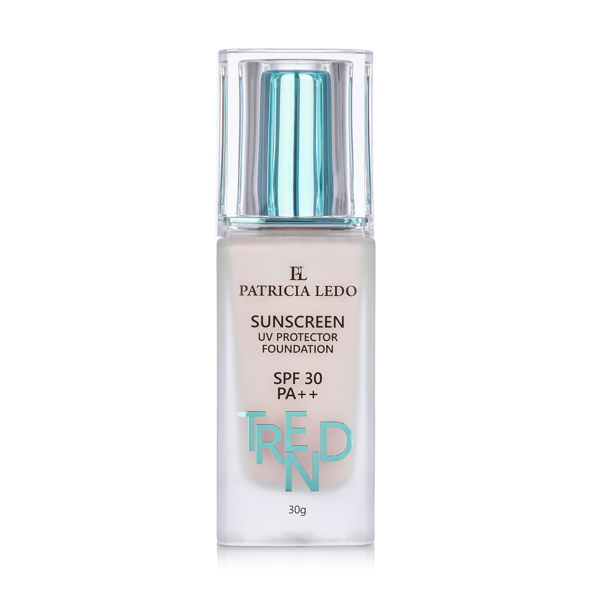 Тонувальний засіб для макіяжу Patricia Ledo Trend Sunscreen Foundation, SPF 30, тон 02, 30 г