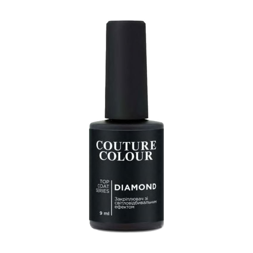 Топ для гель-лаку без липкого шару Couture Colour Glare Top Coat зі світловідбивним ефектом, 9 мл