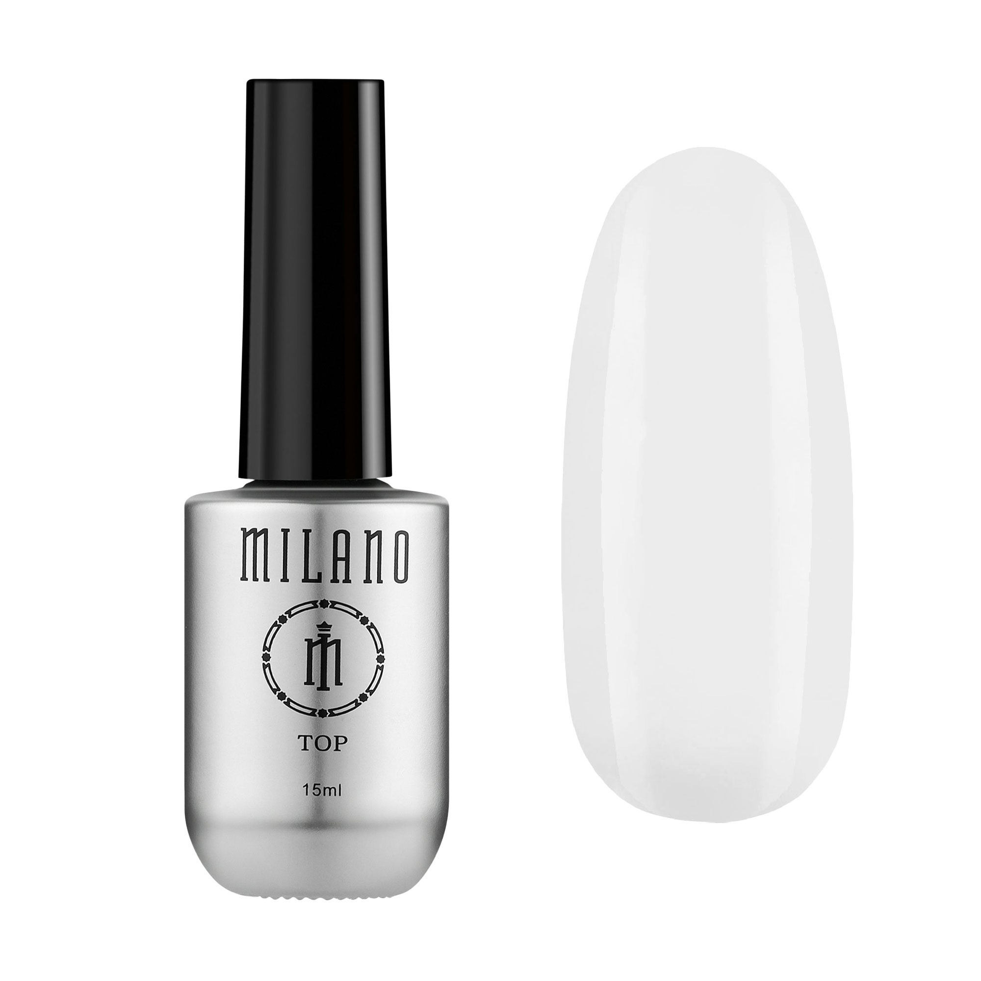 Топ для гель-лаку Milano Cosmetic No Sticky Top без липкого шару, 15 мл