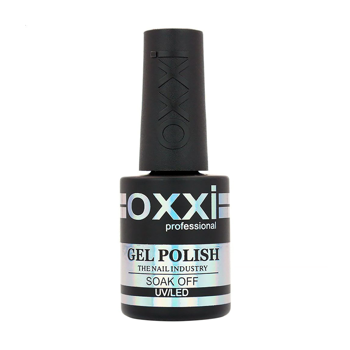 Топ для гель-лаку Oxxi Professional Twist Matte Top 5 Прозорий із червоними крихтами, 10 мл