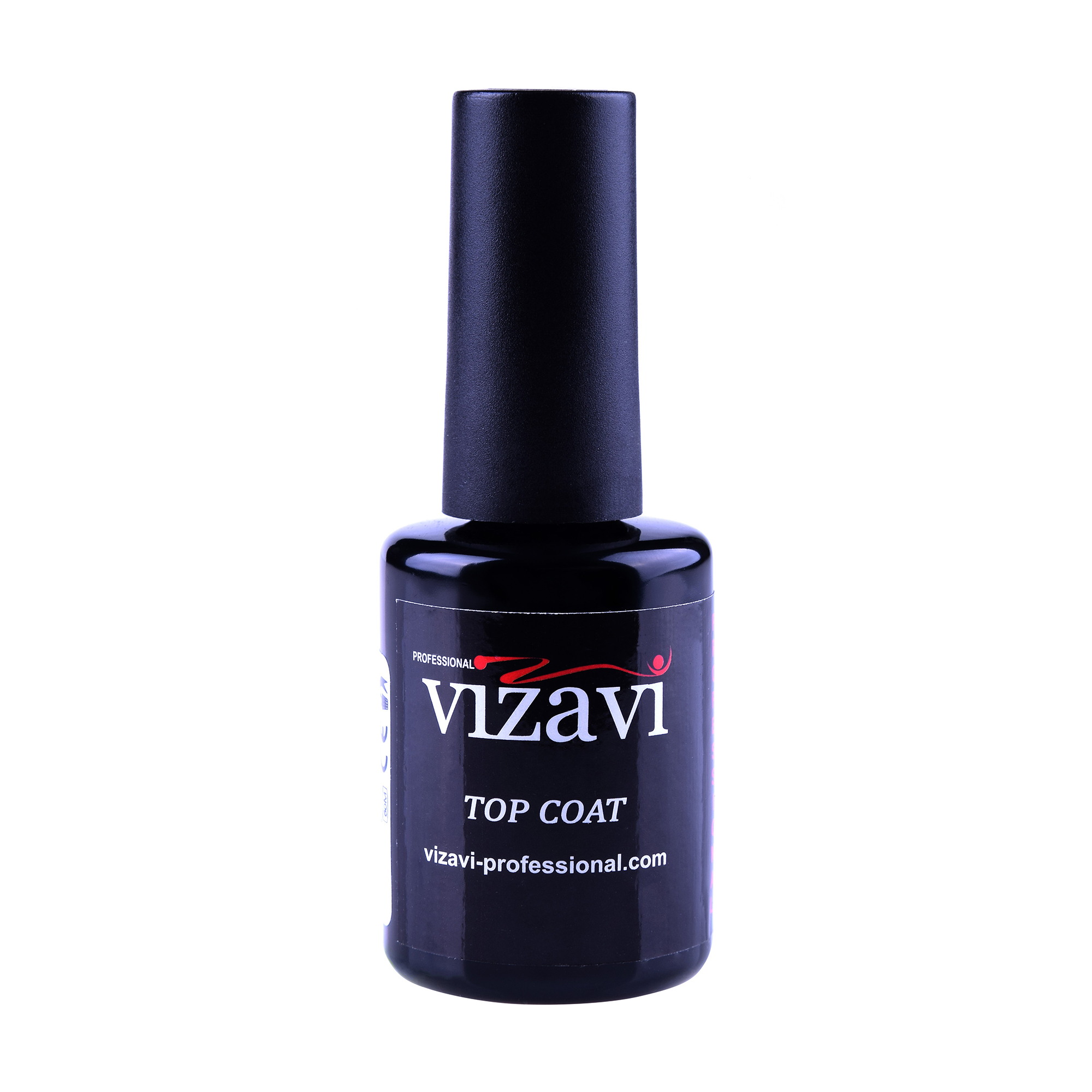 Топ для гель-лаку Vizavi Professional Top Coat з липким шаром VTC-12, 12 мл