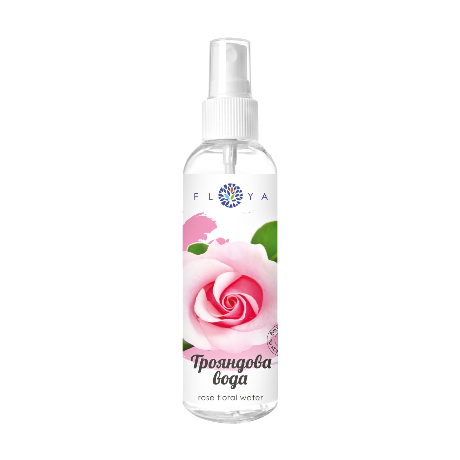 Трояндова вода для обличчя Floya Rose Floral Water, 100 мл