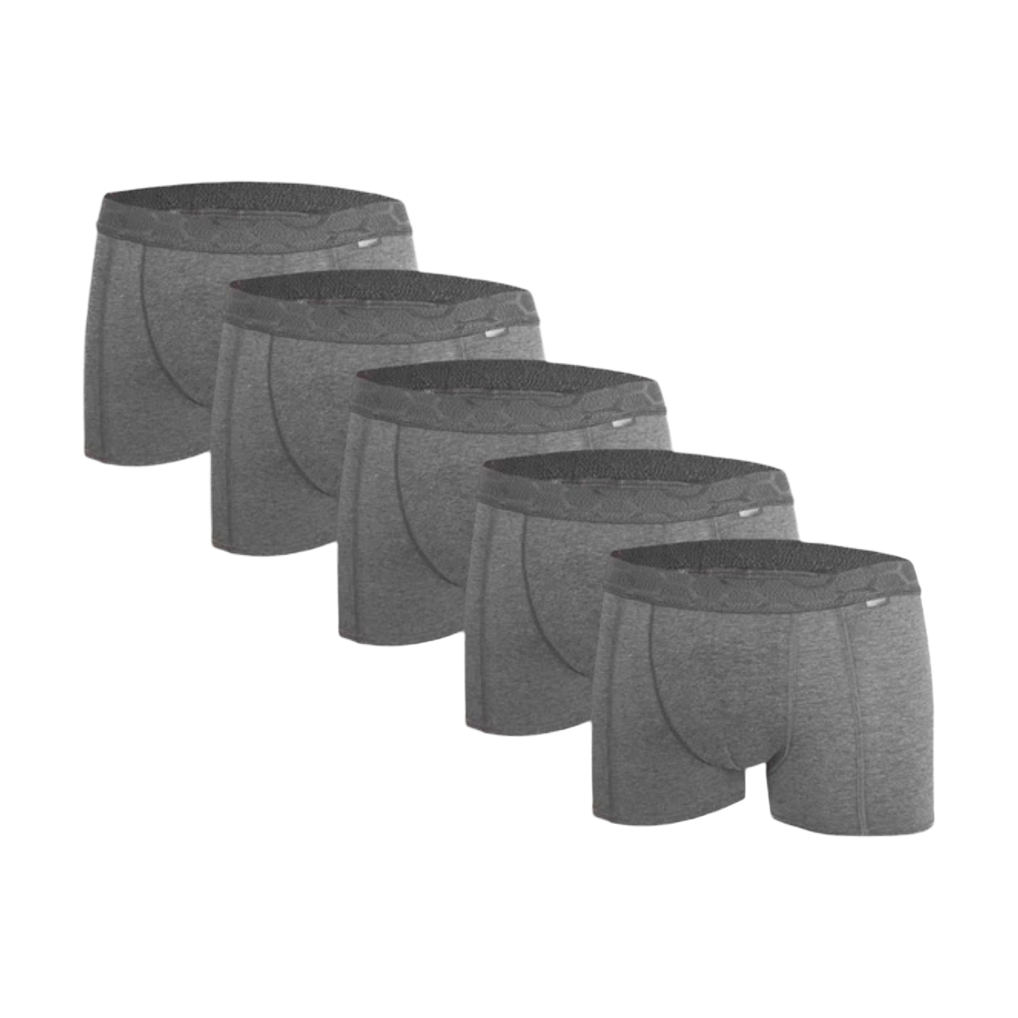 Труси-боксери чоловічі Uniconf UBB116, Anthracite, розмір 2XL, 5 шт