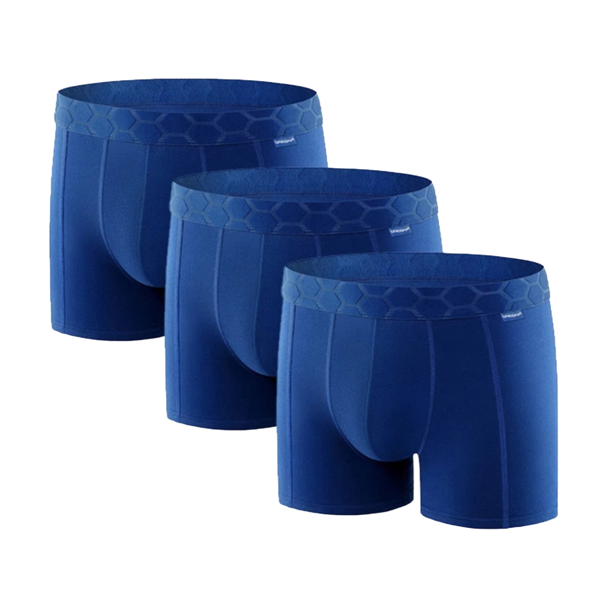 Труси-боксери чоловічі Uniconf UBB116, Dark Blue, розмір XL, 3 шт