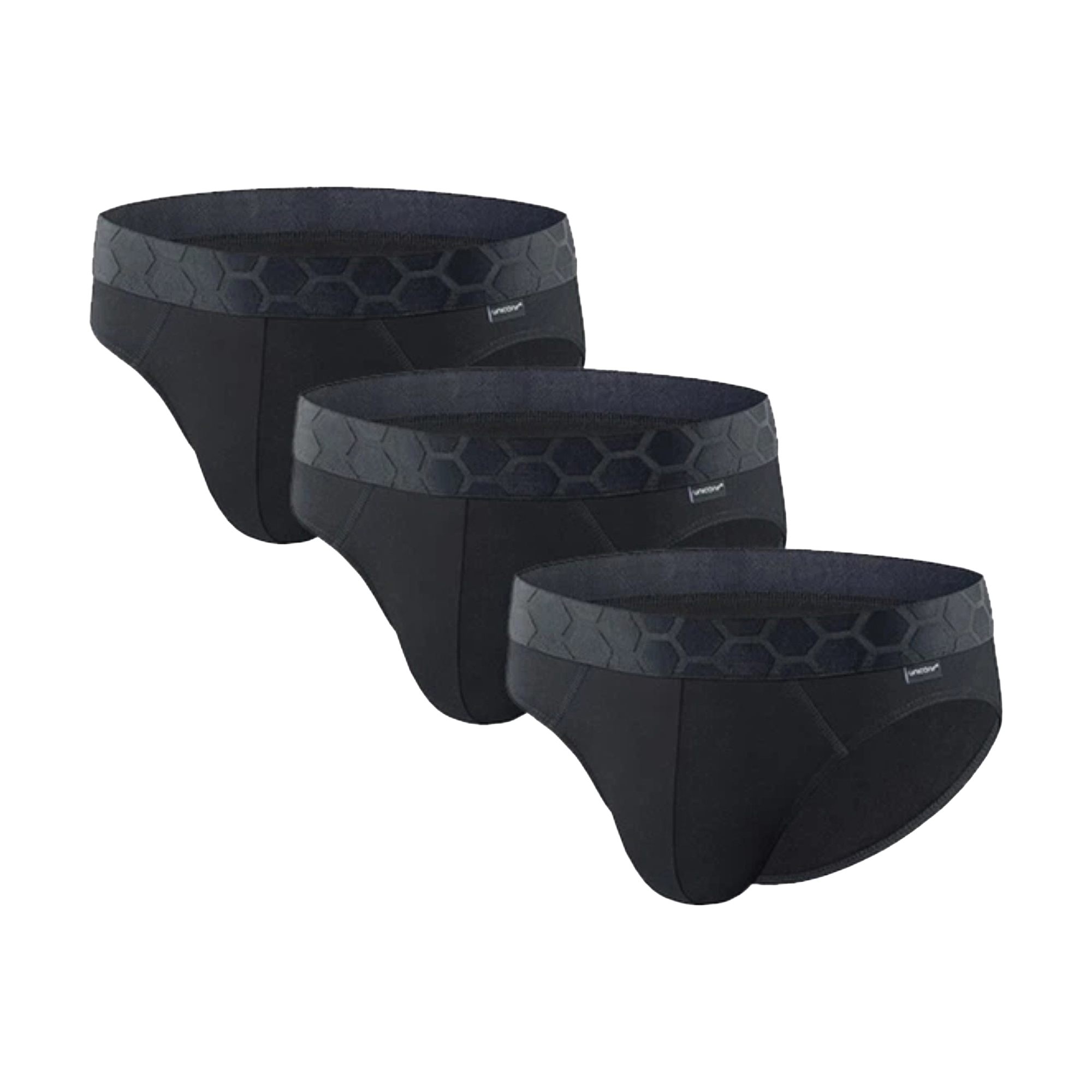 Труси-сліпи чоловічі Uniconf UPB40, Black, розмір M, 3 шт