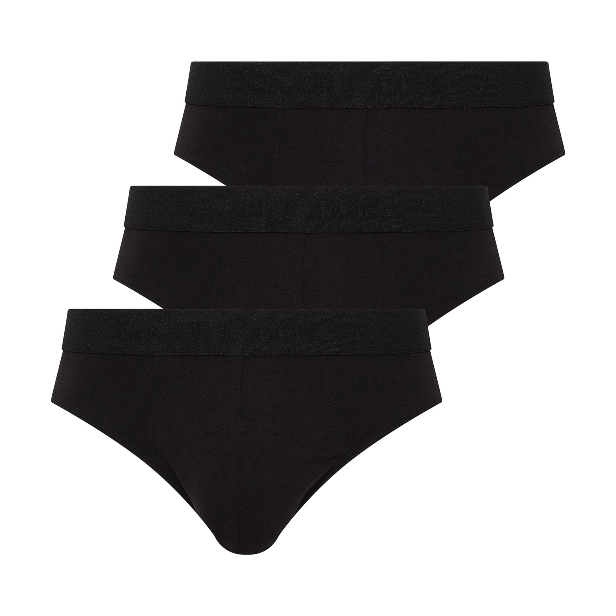 Труси-сліпи чоловічі U.S. Polo Assn. 80177, розмір M, чорні, 3 шт