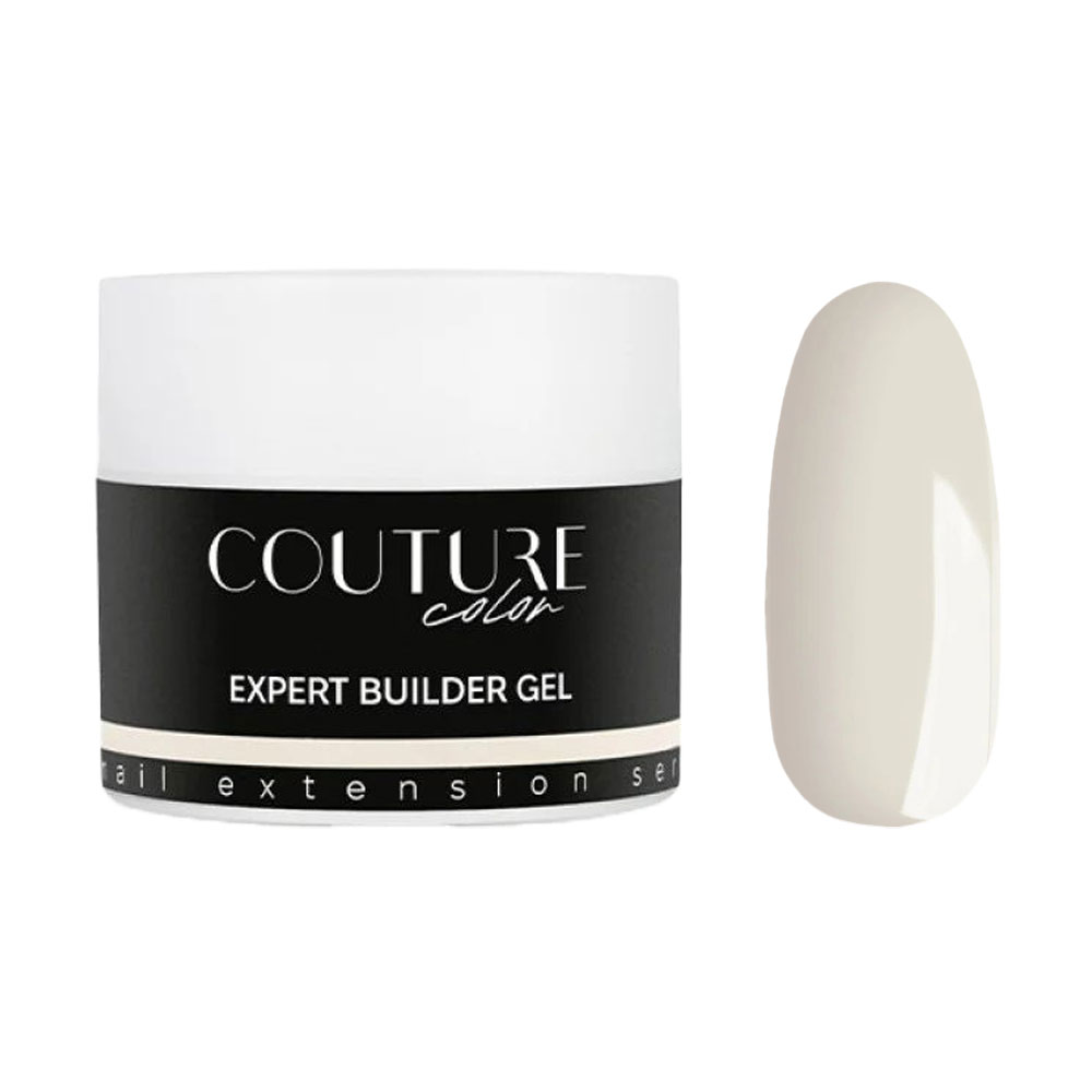 Трифазний білдер-гель для нарощування нігтів Couture Colour Expert Builder Gel 05 Almond Milk, 15 мл