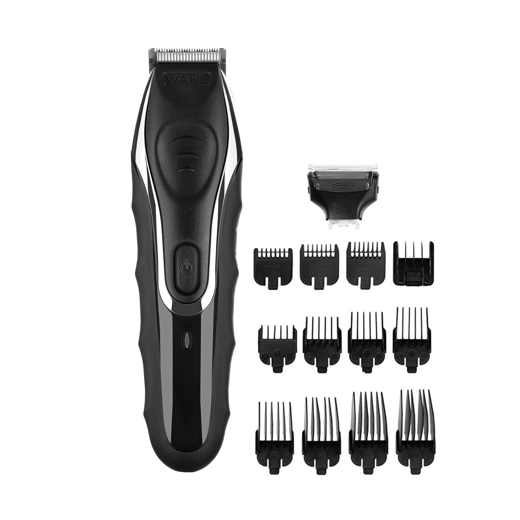 Тример WAHL Aqua Groom 12 насадок, з чохлом на гребінцем, чорний (09899-016)