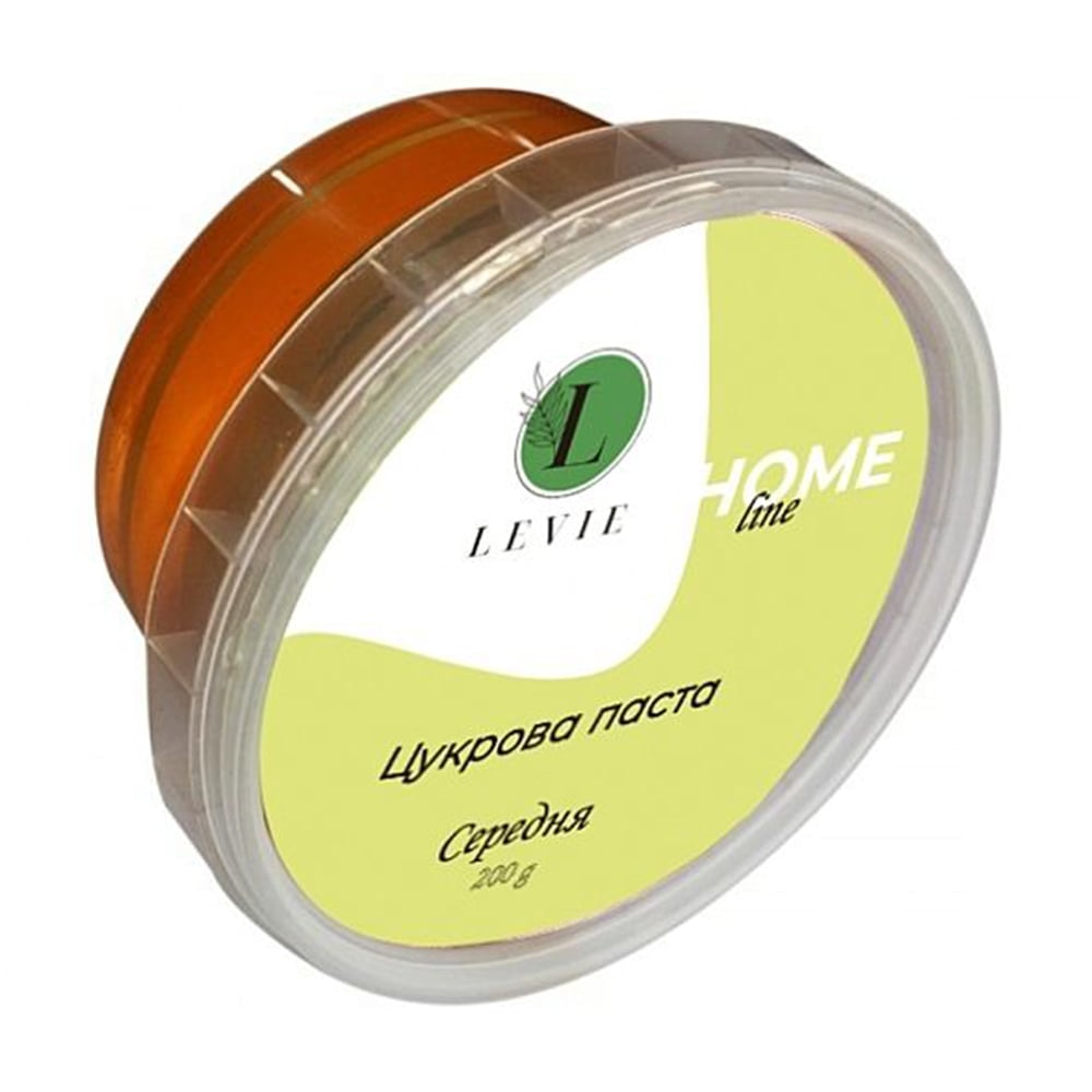 Цукрова паста для шугарингу Levie Home Line Soft Середня, 200 г