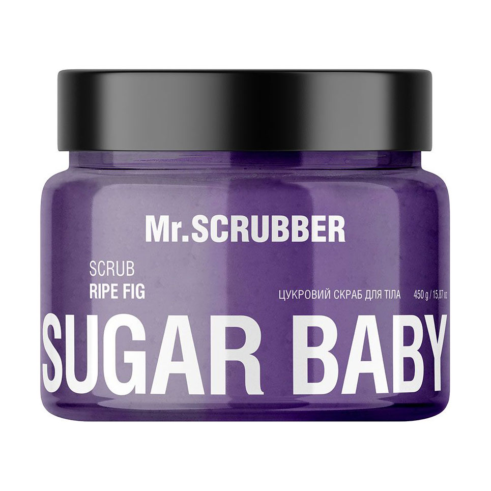 Цукровий скраб для тіла Mr.Scrubber Sugar Baby Ripe Fig Scrub, 450 г