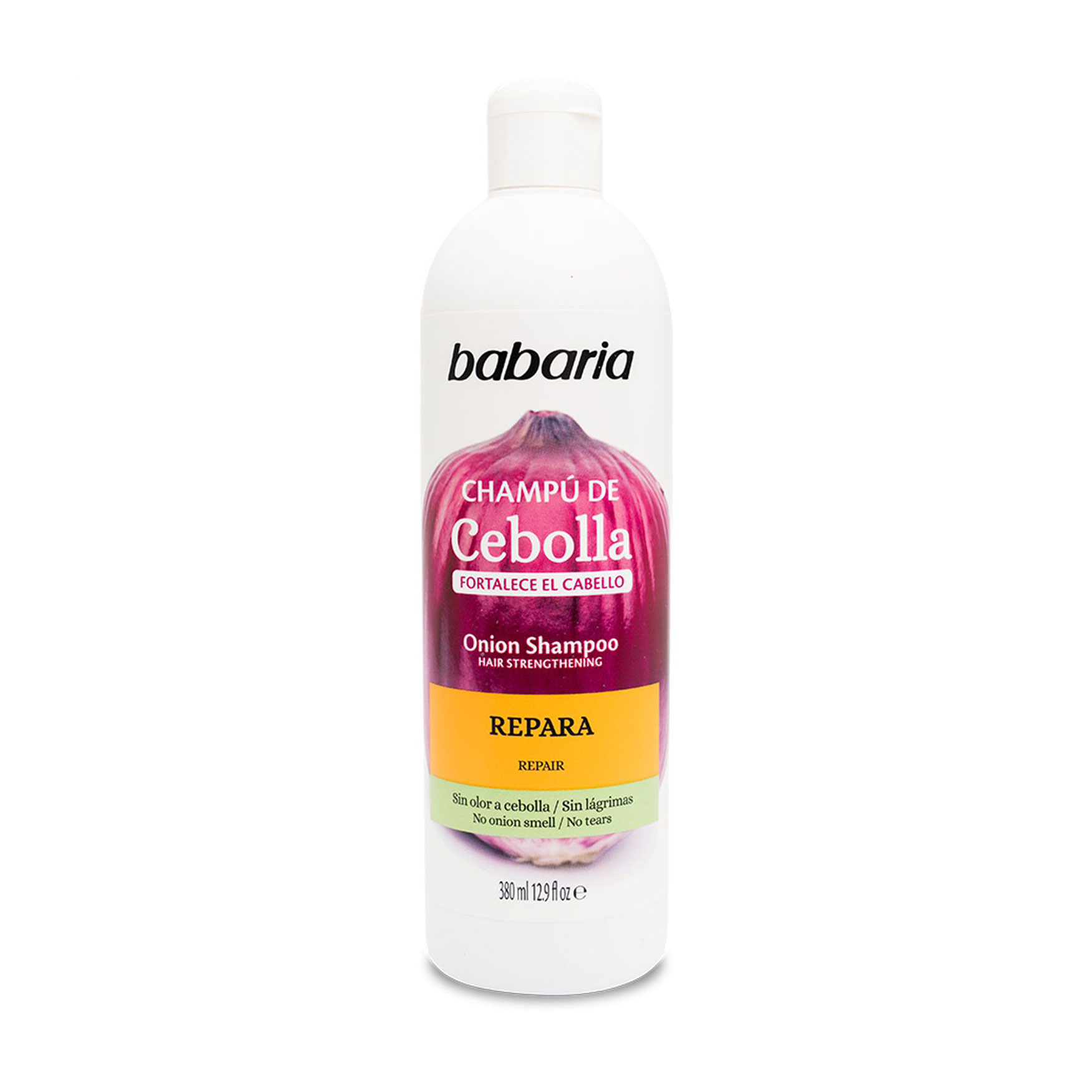 Цибулевий шампунь Babaria Onion Shampoo для росту волосся, 380 мл