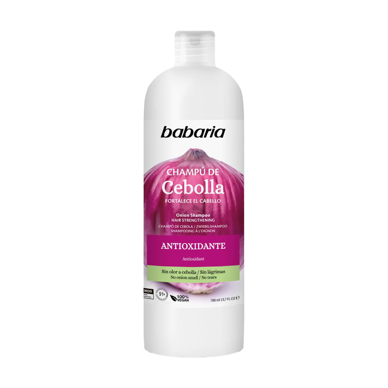 Цибулевий шампунь Babaria Onion Shampoo для росту волосся, 700 мл
