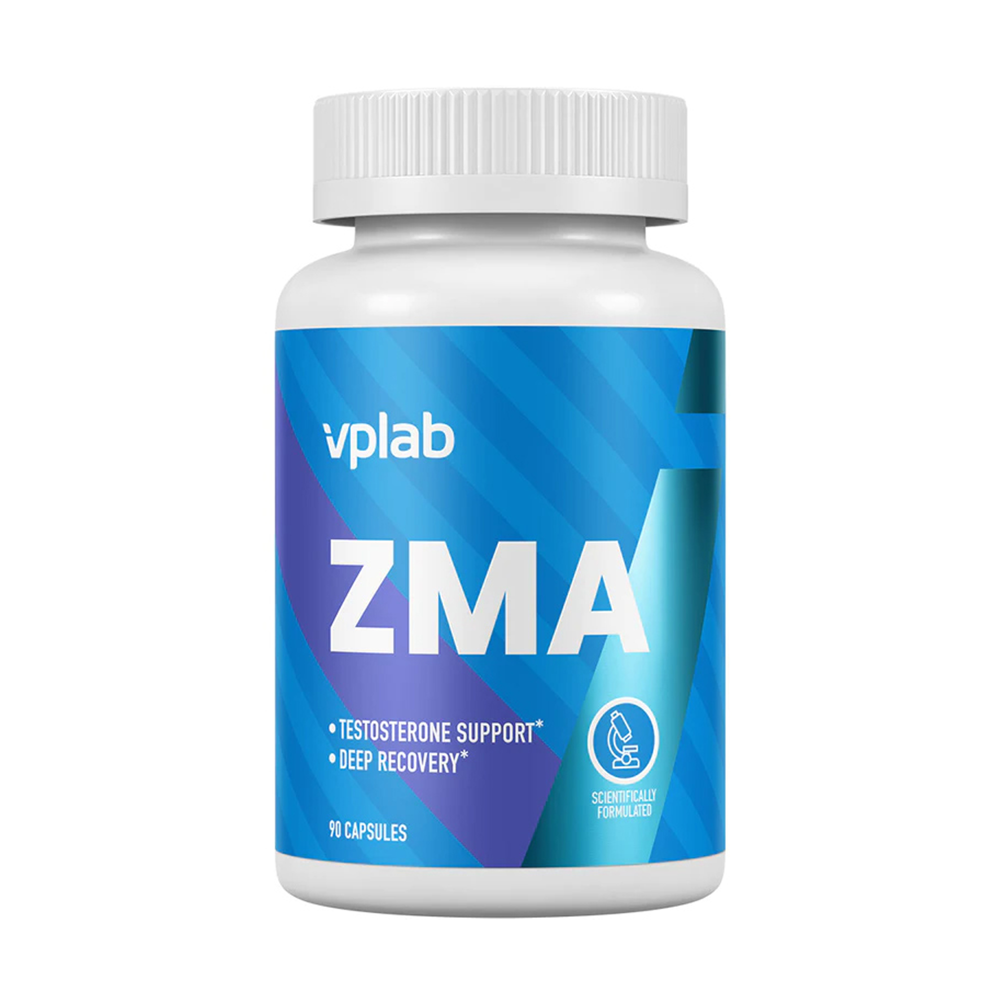 Цинк, магній та вітамін B6 VPLab ZMA Zinc, Magnesium and Vitamin B6, 90 капсул