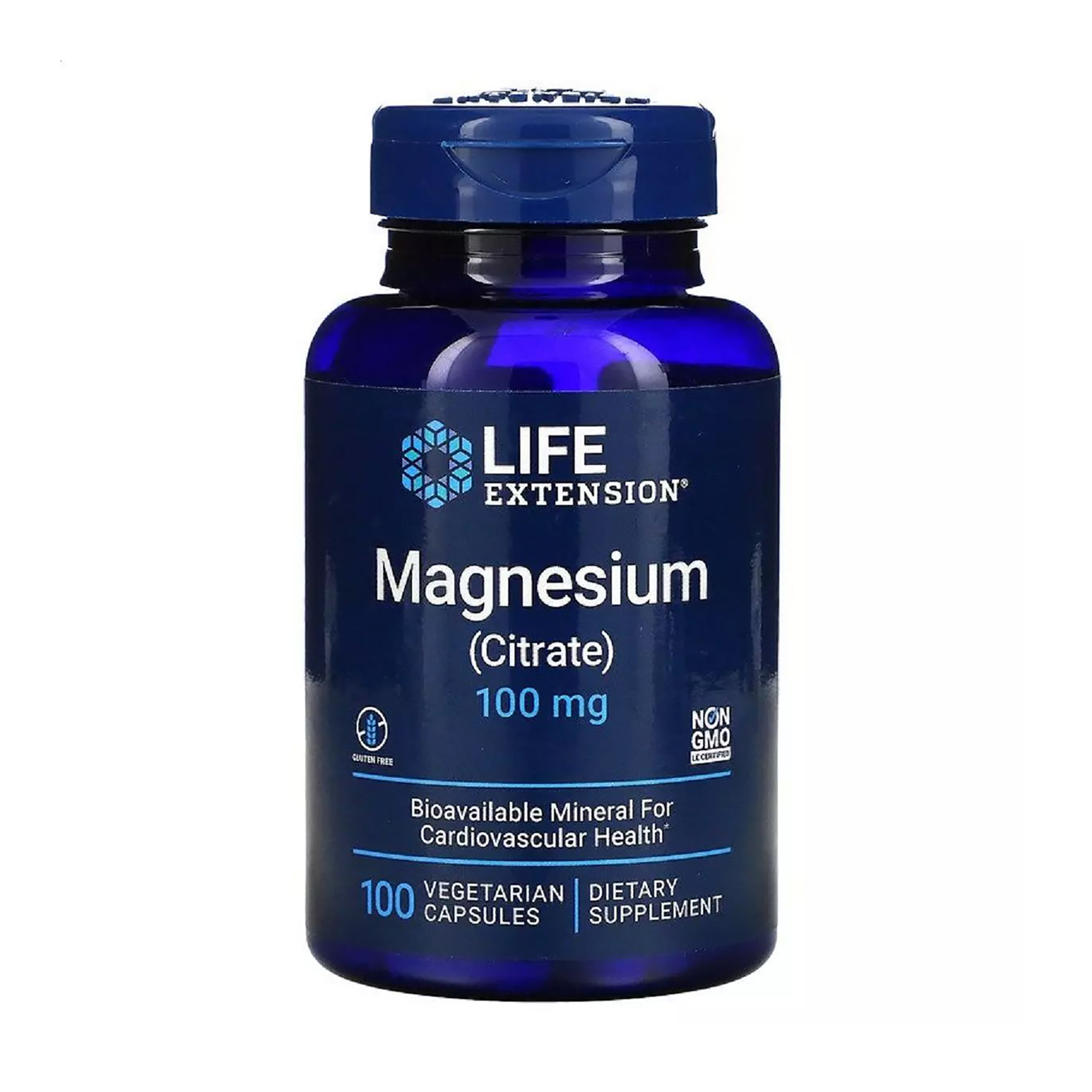 Цитрат магнія Life Extension Magnesium (Citrate) 100 мг, 100 капсул