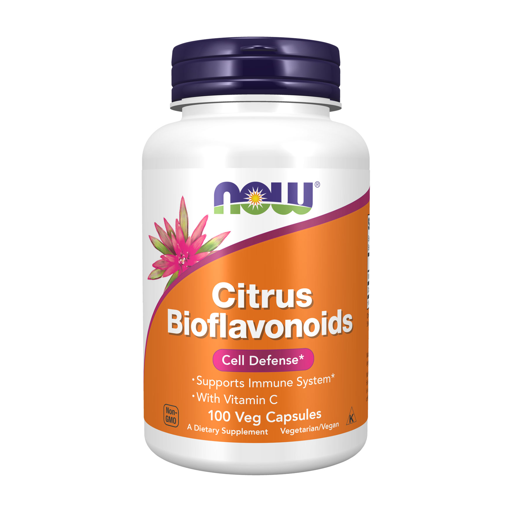 Цитрусові біофлавоноїди в капсулах NOW Foods Citrus Bioflavonoids 700 мг, 100 капсул