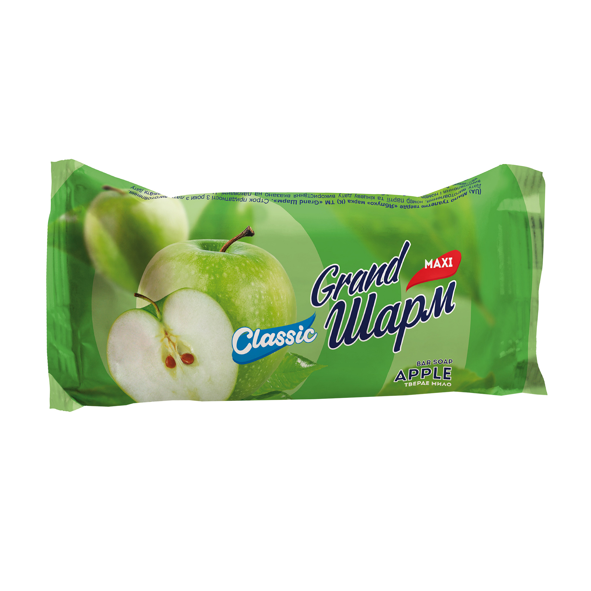 Туалетне мило Grand Шарм Maxi Яблуко, 125 г