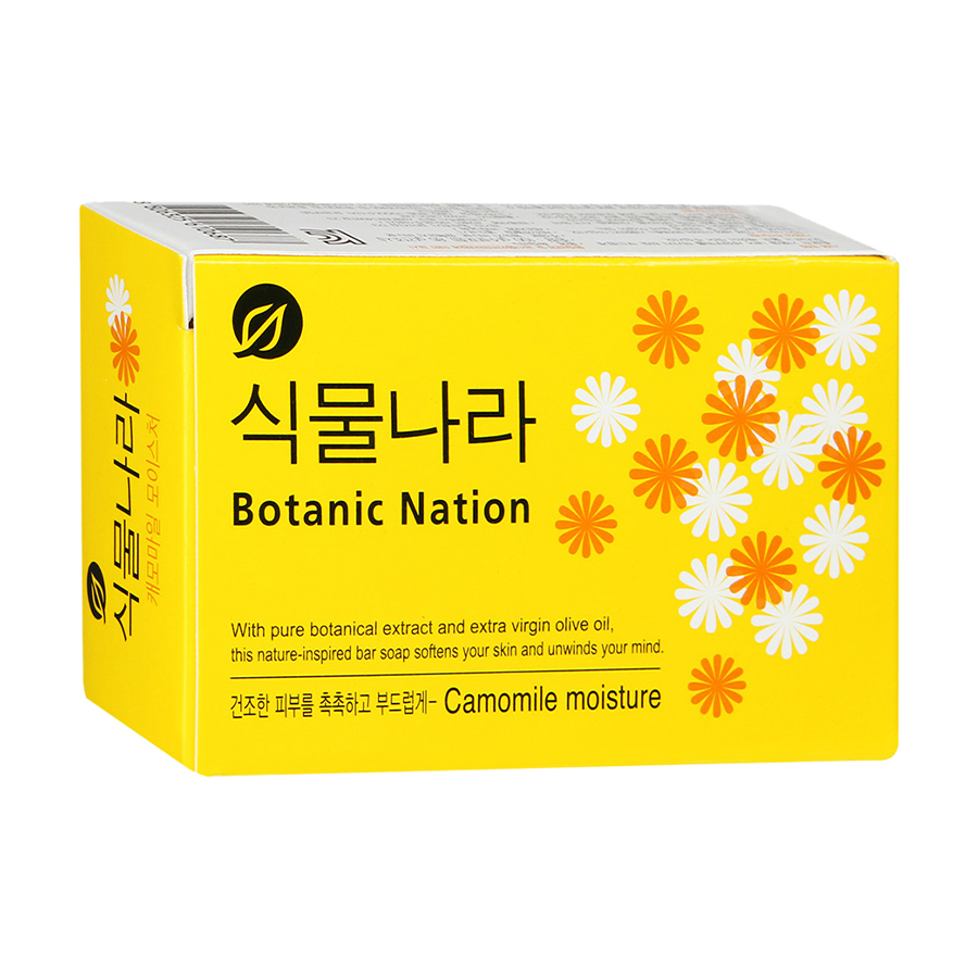 Туалетне мило Lion Botanic Nation Chamomile Soap з екстрактом ромашки, 100 г