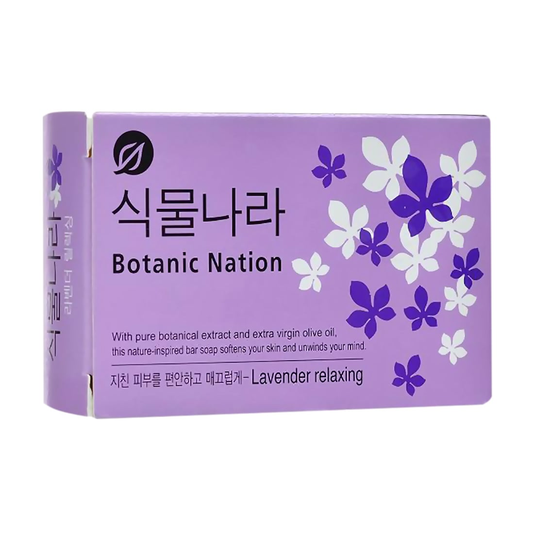 Туалетне мило Lion Botanic Nation Lavender Relaxing Soap з екстрактом лаванди, 100 г