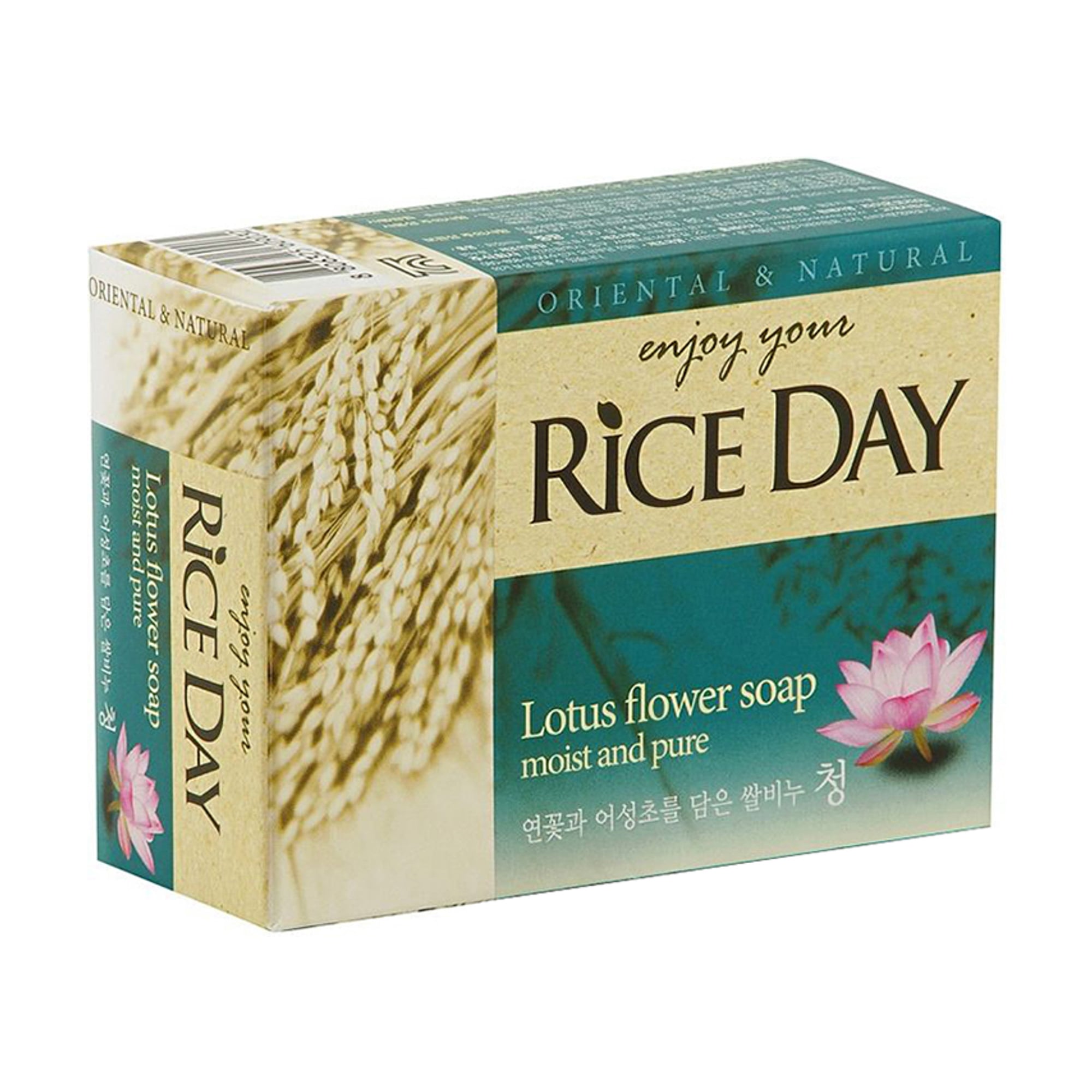 Туалетне мило Lion Riceday Oriental &amp; Natural Lotus Soap з екстрактом лотоса, 100 г