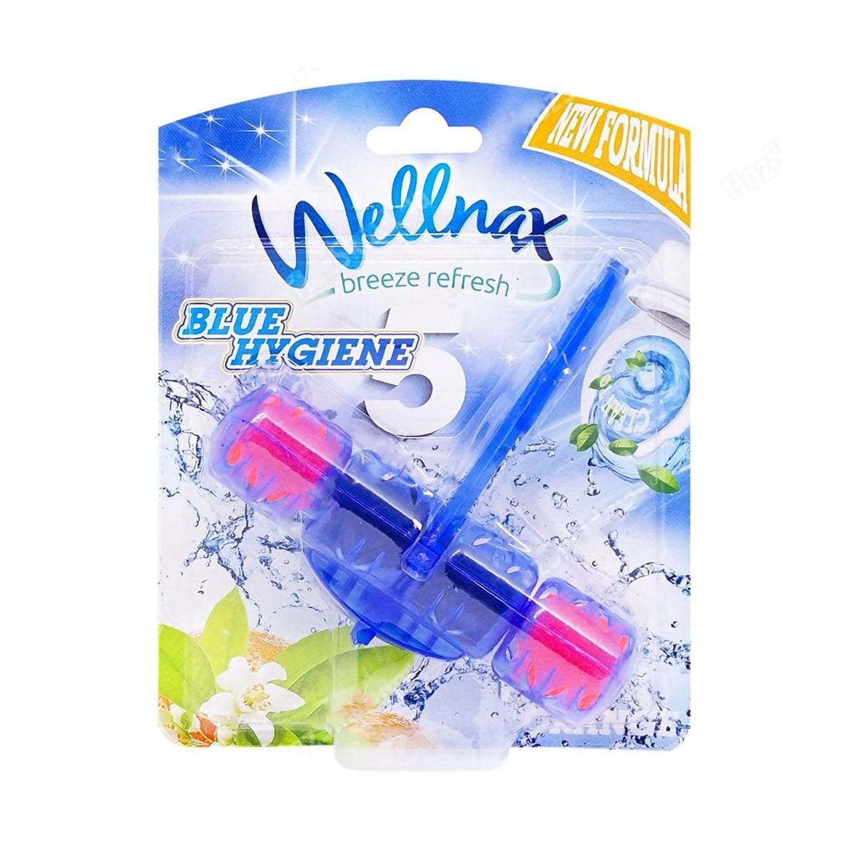 Туалетний блок Wellnax Blue Hygiene Квітучий апельсин, 50 г