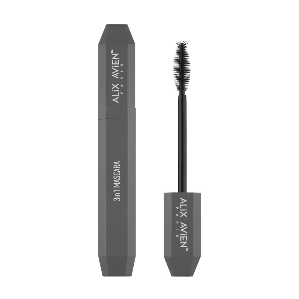 Туш для вій Alix Avien 3 in 1 Mascara, Black, 10 мл