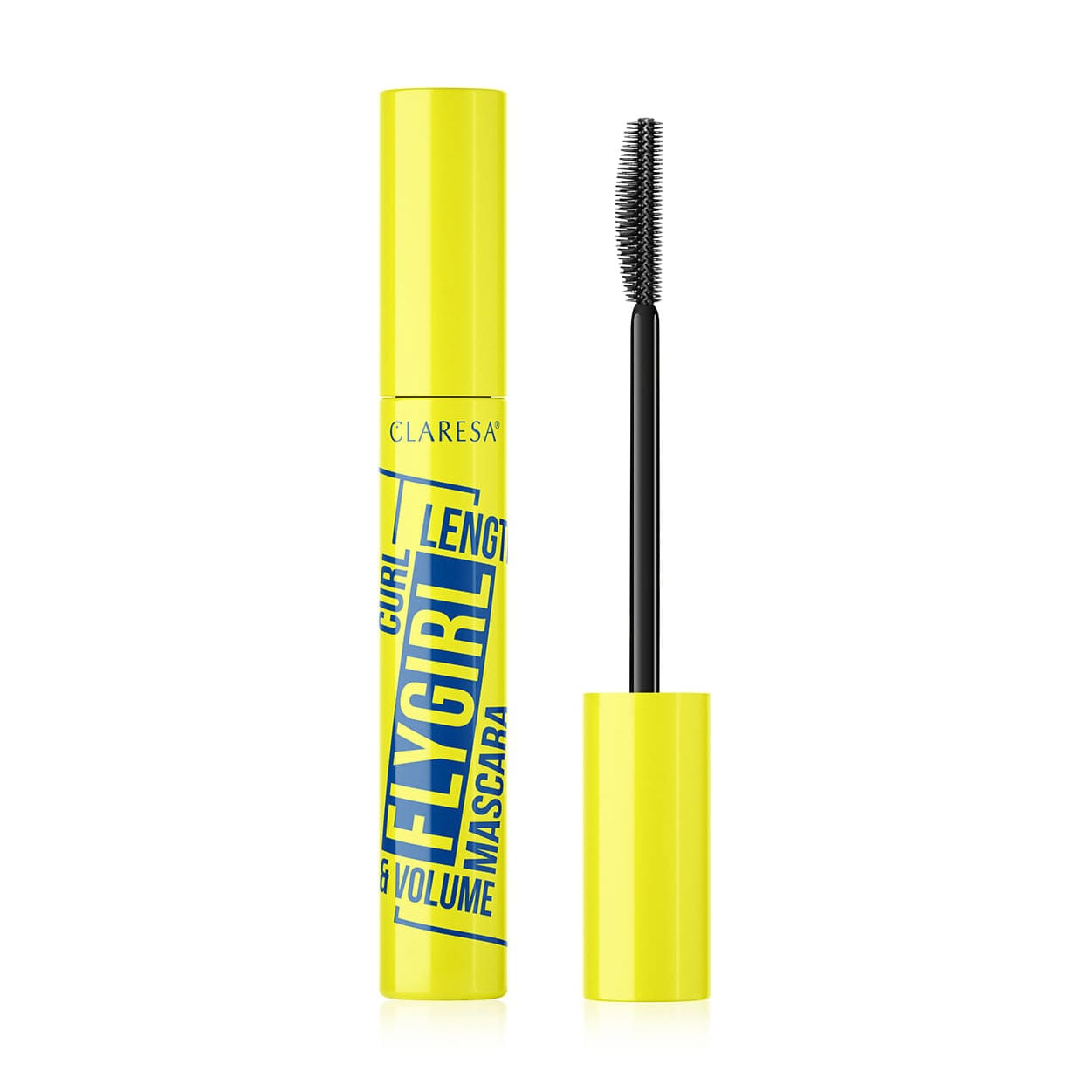 Туш для вій Claresa FlyGirl Curl, Length &amp; Volume Mascara, Black, 10 г