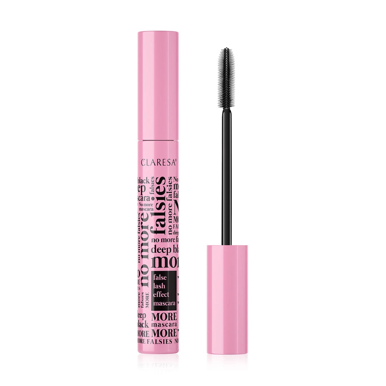 Туш для вій Claresa No More Falsies Fals Lash Effect Mascara Deep, Black, 10 г