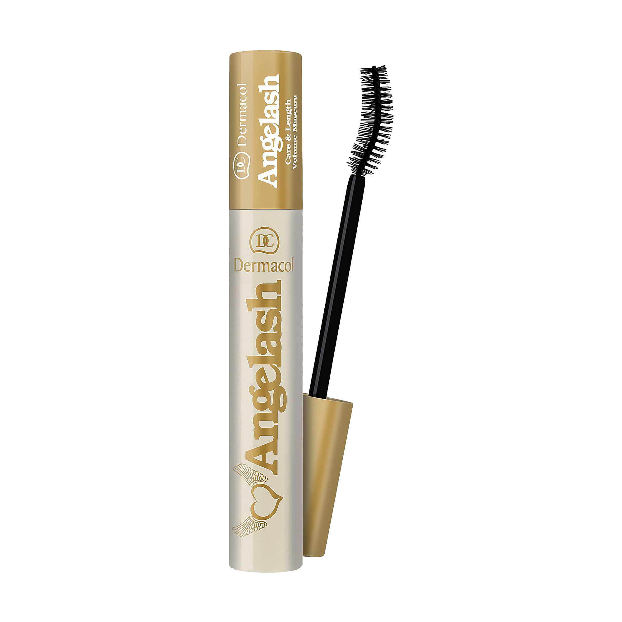 Туш для вій Dermacol Angelash Mascara Неймовірний об'єм та подовження, чорна, 13 мл