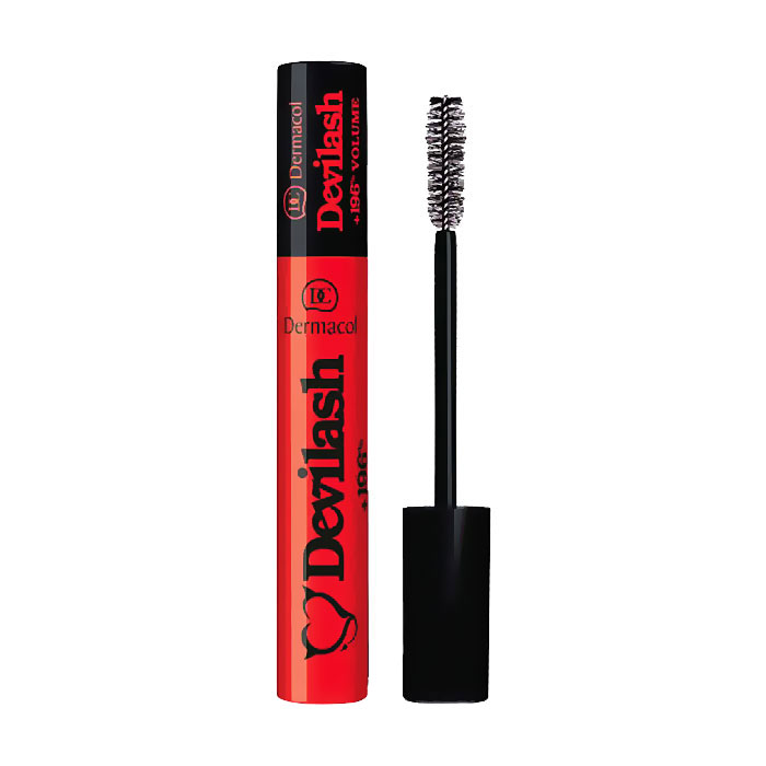 Туш для вій Dermacol Devilash Mascara Диявольський об'єм, Black, 12 мл