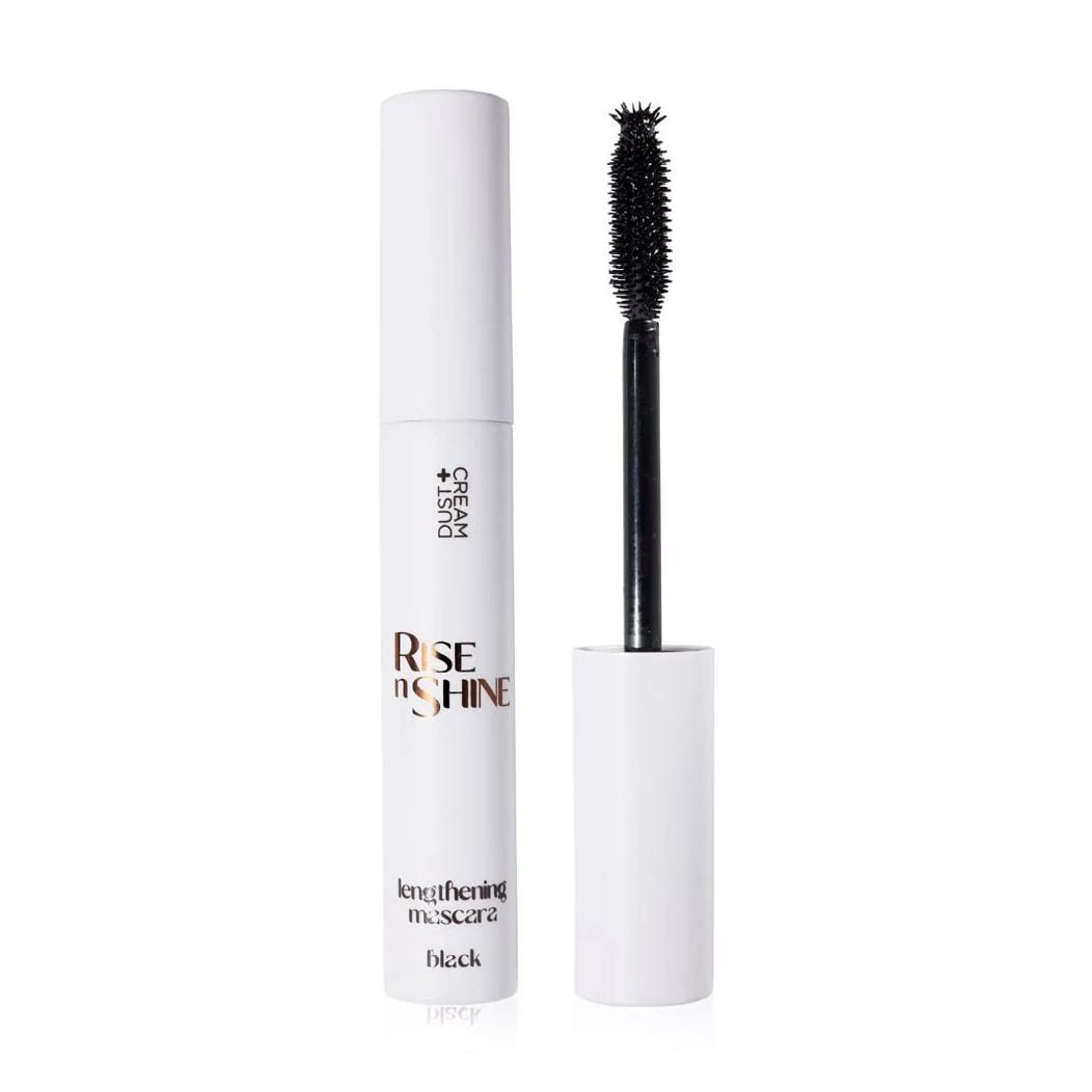 Туш для вій DUST+CREAM Rise N Shine Lengthening Mascara, Black, 8 мл